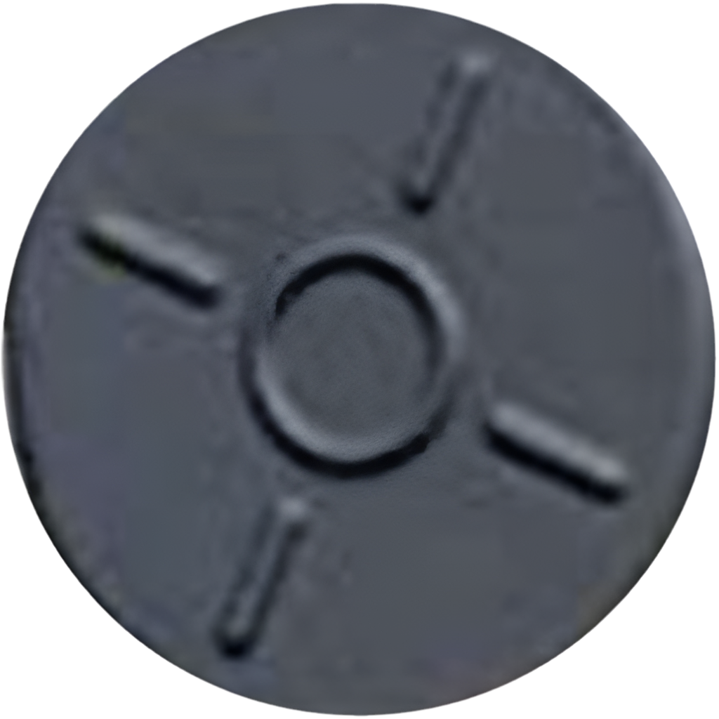 13mm vial stopper injection port top