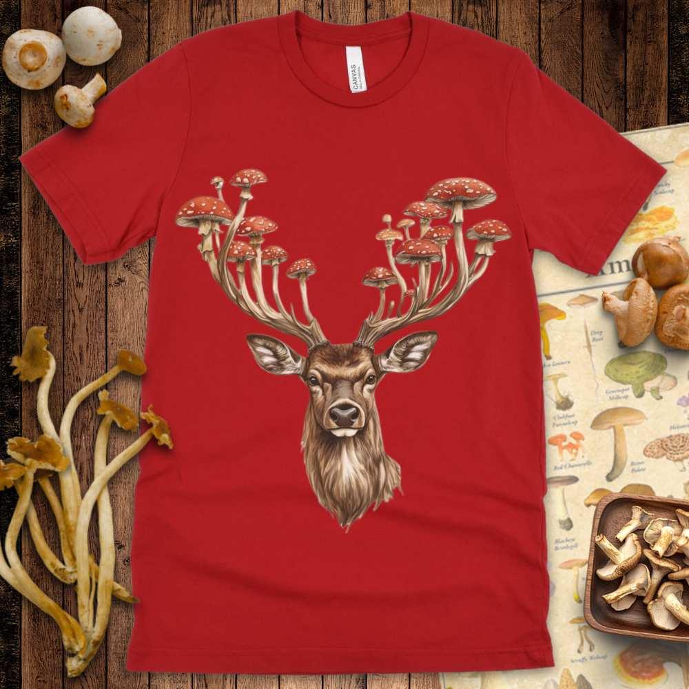 Stagshroom Antlers Tee - Shroomability