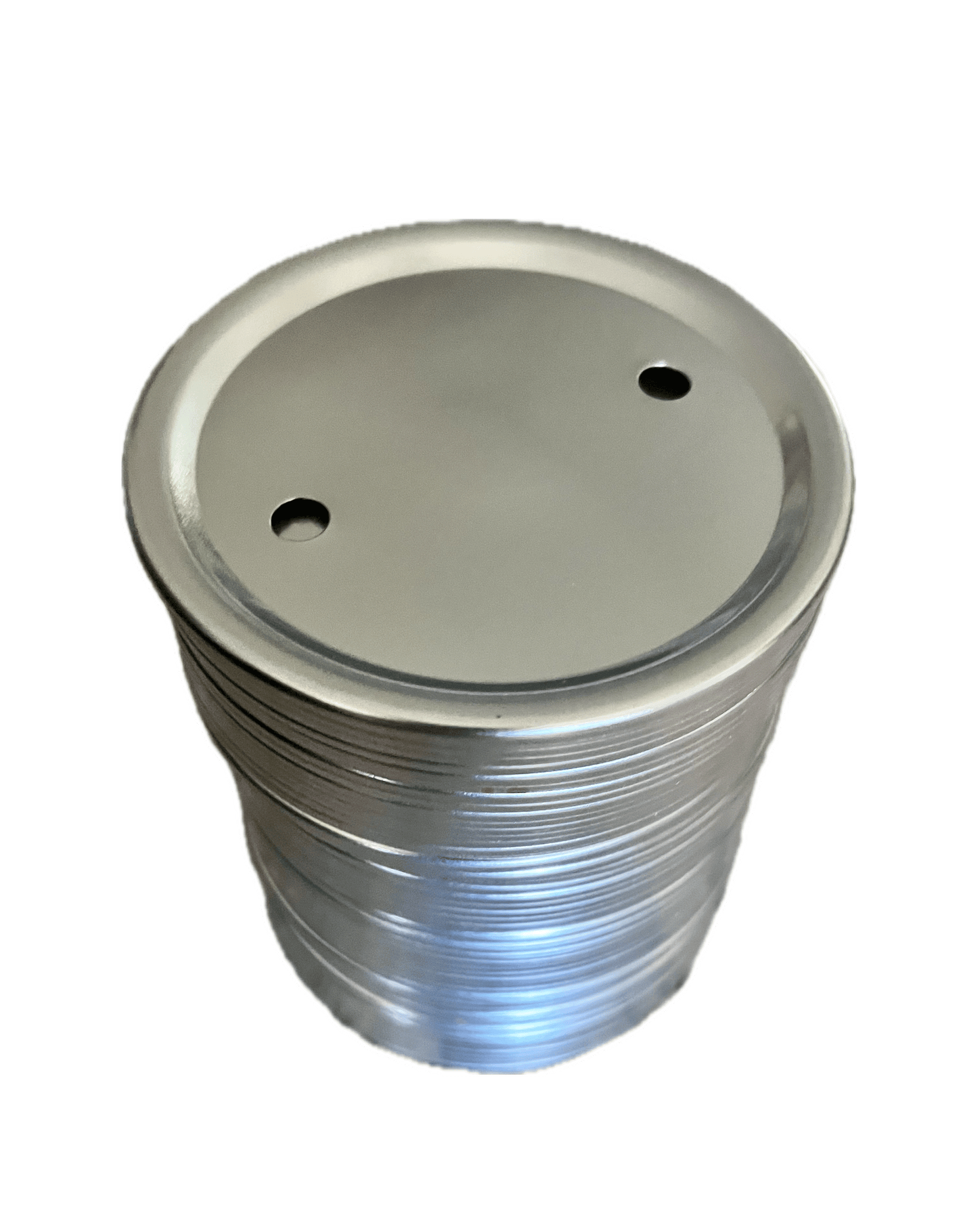 50 Spawn Jar Lids - 100 Injection Ports - 128 .22 Micron Gas Exchange Filters (Wide Mouth)
