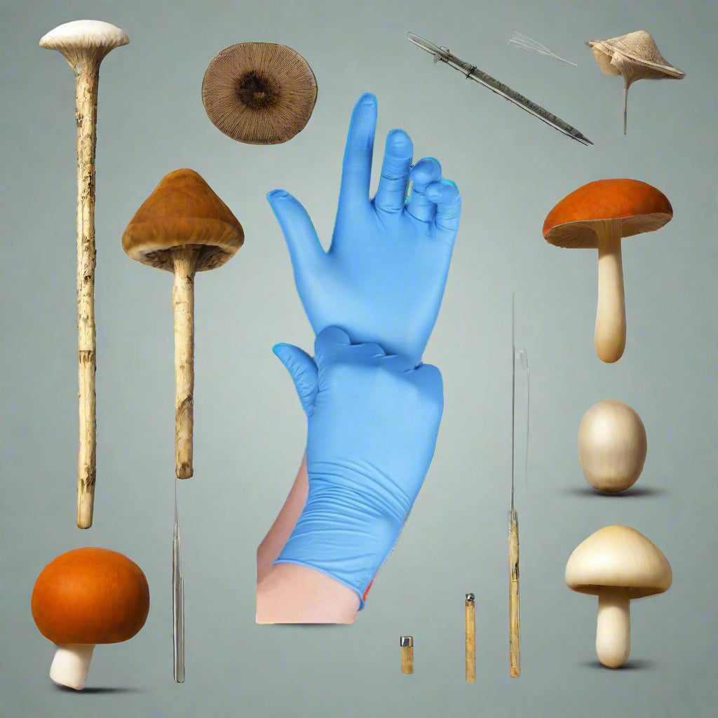 xtra large nitrile exam gloves powder free no latex