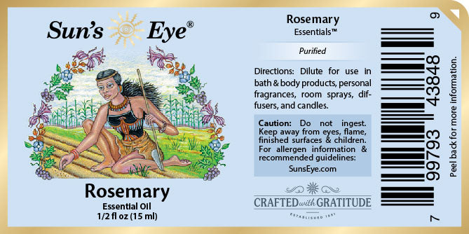 Rosemary Essential Oil - 1/2 fl oz