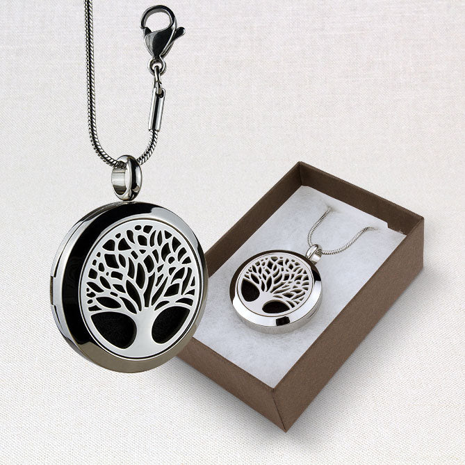 Aromatherapy Locket - Tree