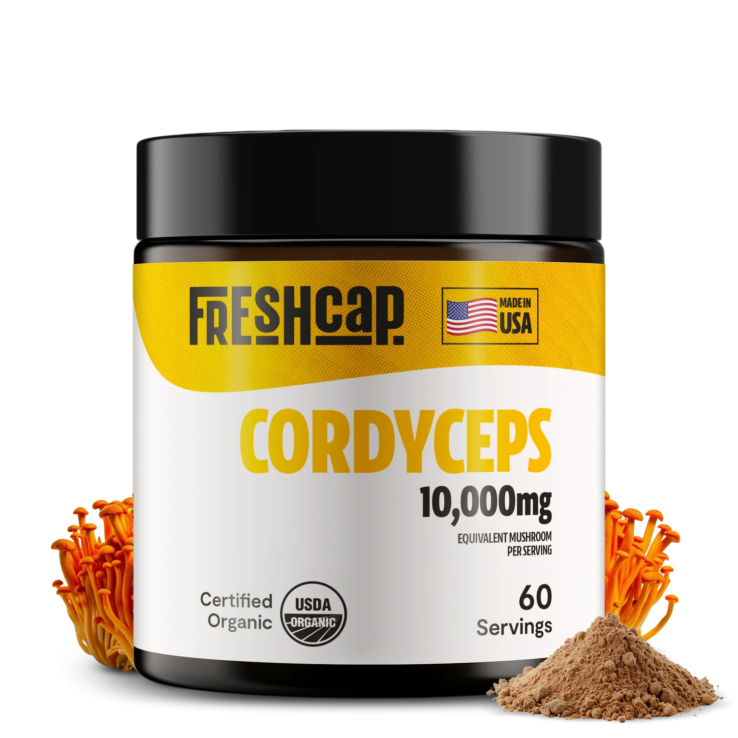 Cordyceps 10,000 mg mushroom powder