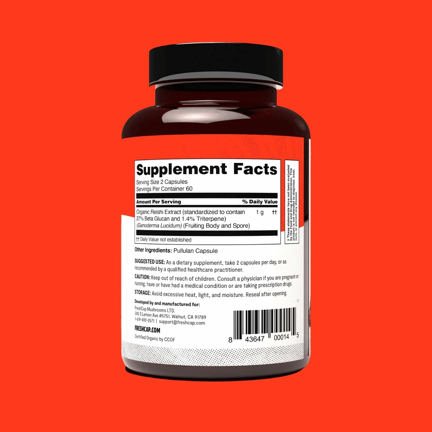 Reishi Mushroom Extract Capsules - Shroomability