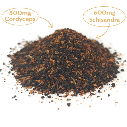 Cordyceps Schisandra Cinnamon Berry Mushroom Herbal Coffee - Shroomability