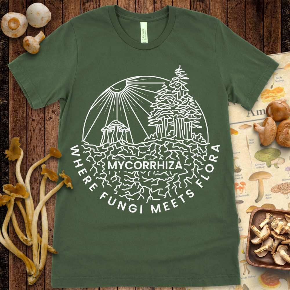 Mycorrhiza Fungi Tee - Shroomability