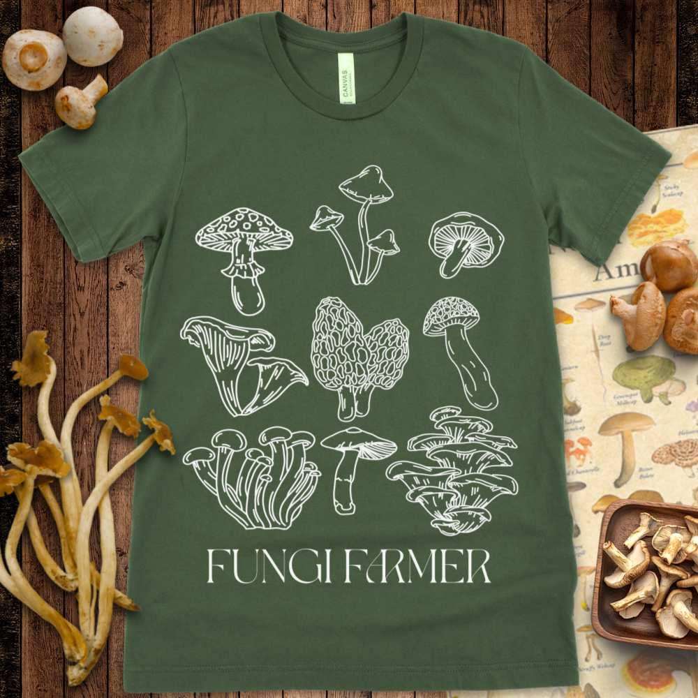 Fungi Farmer Tee - Shroomability