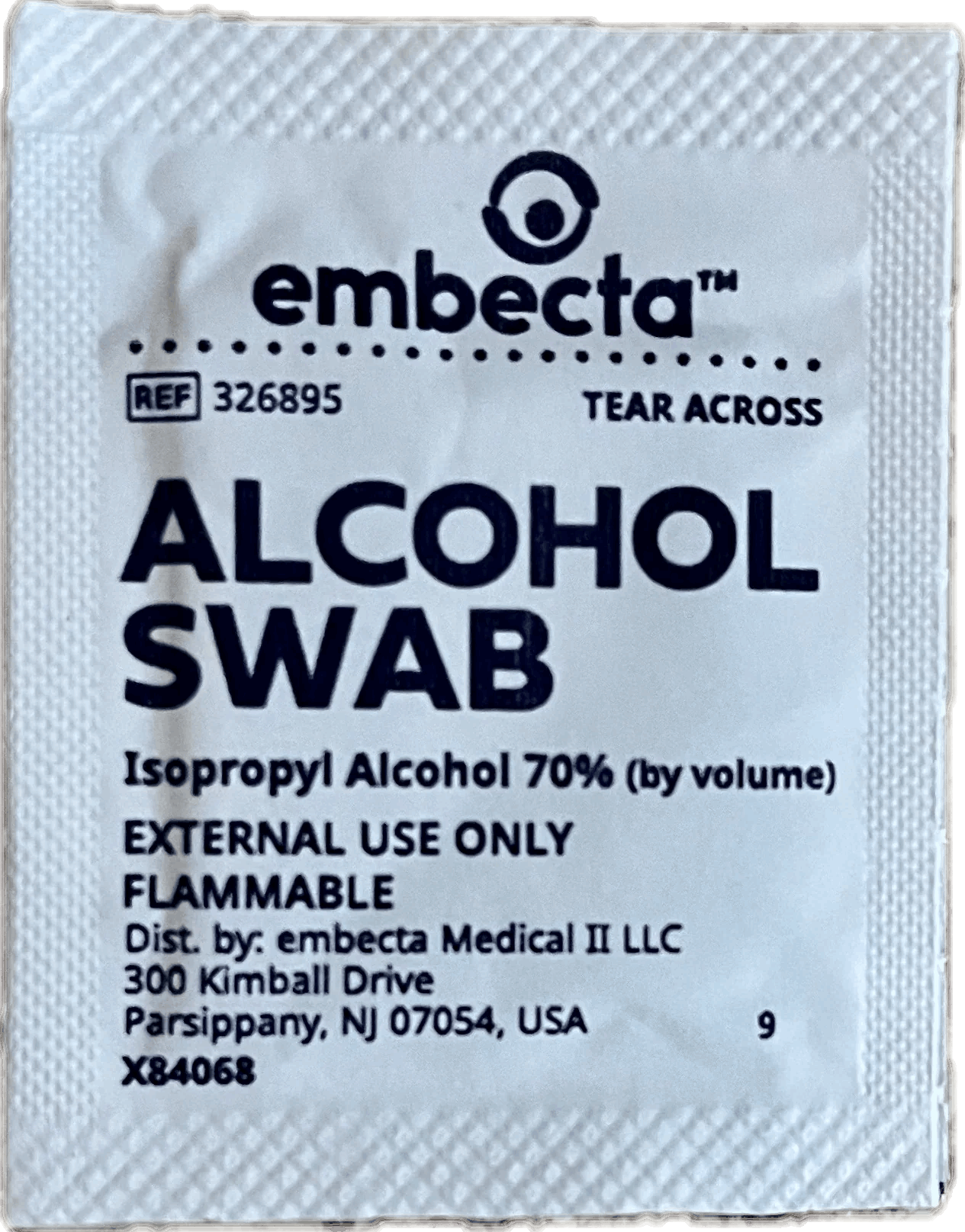 Alcohol Swabs Regular Bd 100 by Becton Dickinson (100 Ct) - Shroomability
