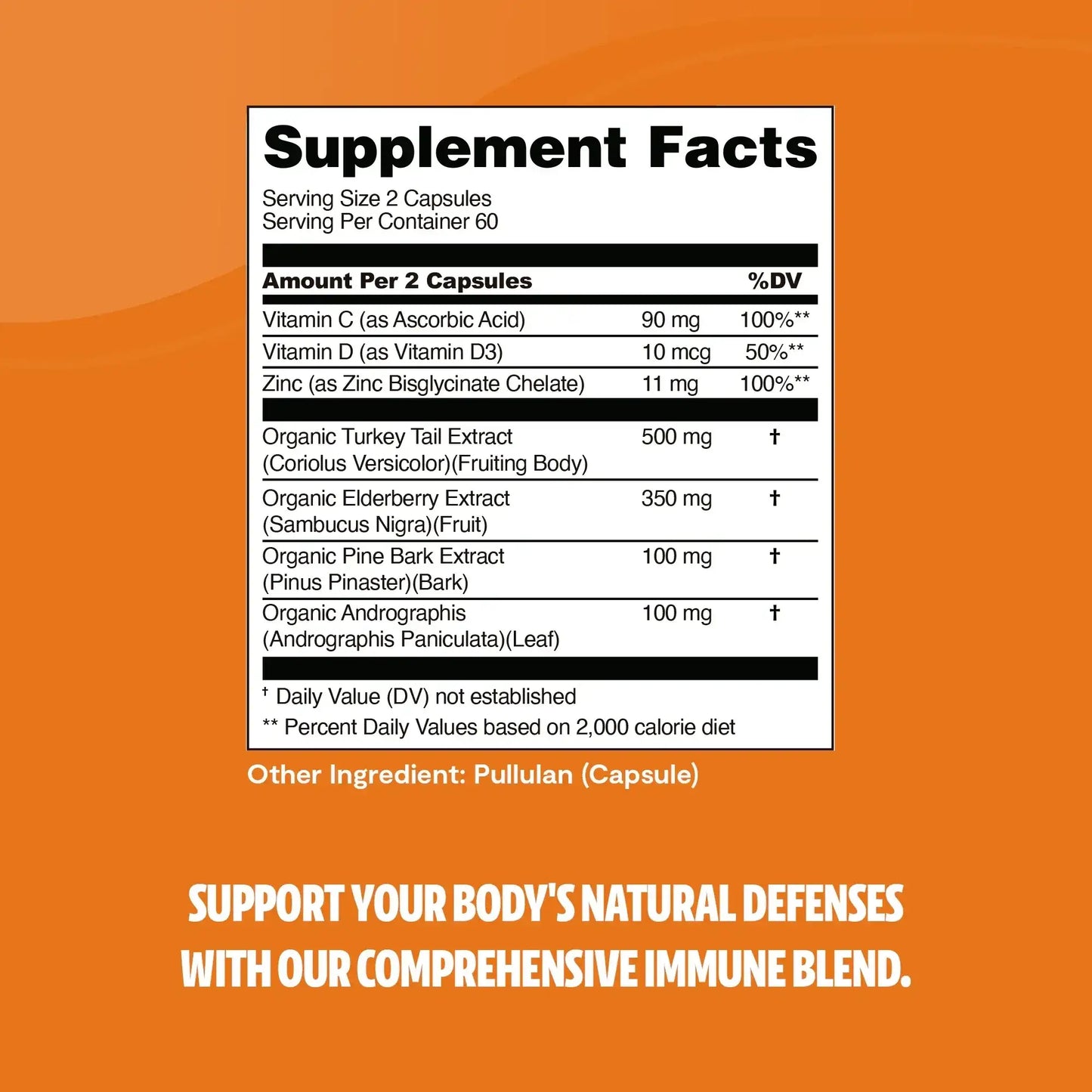 Immunity Blend Capsules, 120 count - Shroomability