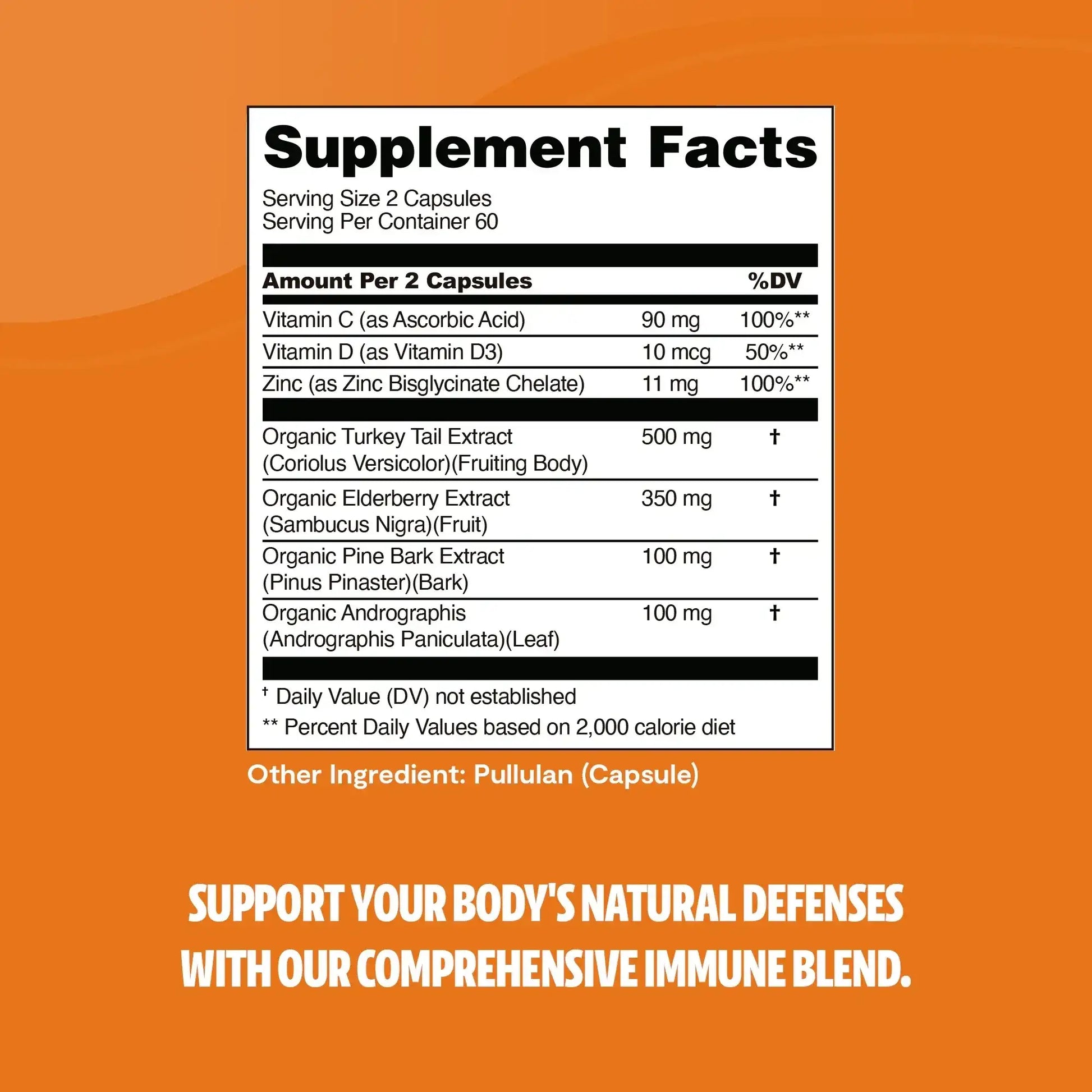 Immunity Blend Capsules, 120 count - Shroomability