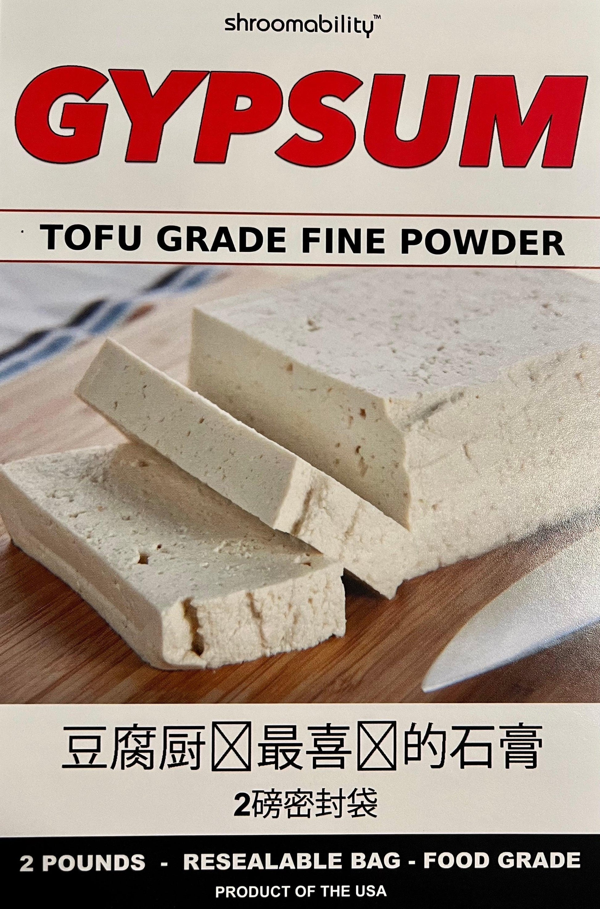 FOOD GRADE GYPSUM FOR TOFU, TOFU CUSTARD, TOFU PUDDING