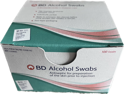 Alcohol Swabs Regular Bd 100 by Becton Dickinson