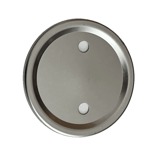 Modified mason jar spawn lid