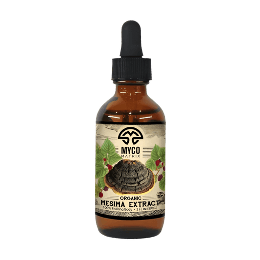 Myco Matrix Mesima Mushroom Extract 2 oz bottle