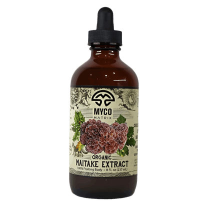Myco Matrix Organic Maitake Extract 8 ounce bottle
