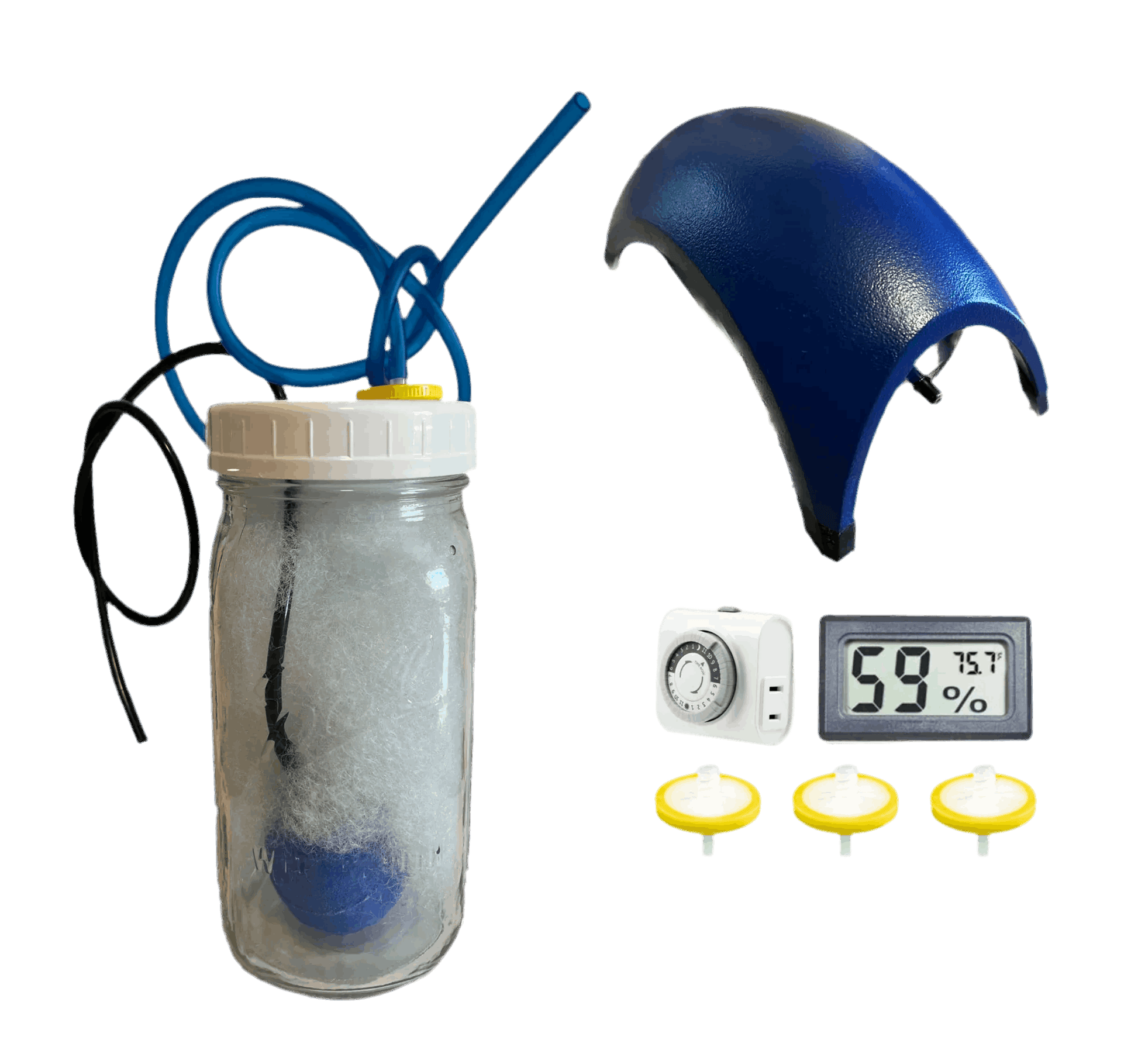 Automated Mushroom Fruiting Chamber Mini Humidifier and Filters - Shroomability