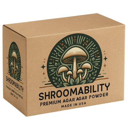 Shroomability brand agar agar powder
