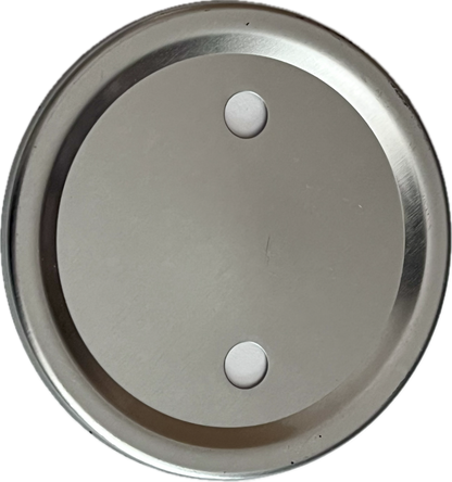 stainless steel spawn jar lids