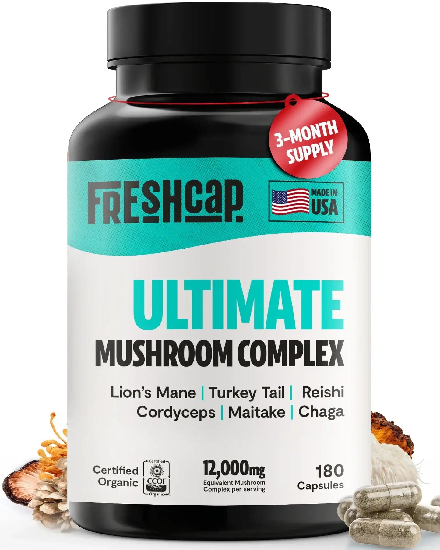 Ultimate Mushroom Complex Capsules - Shroomability