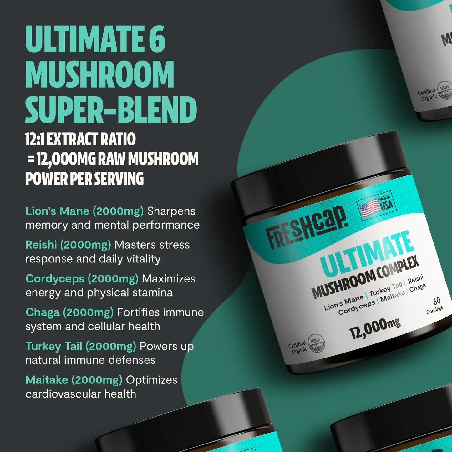Ultimate Mushroom Complex Powder - Shroomability