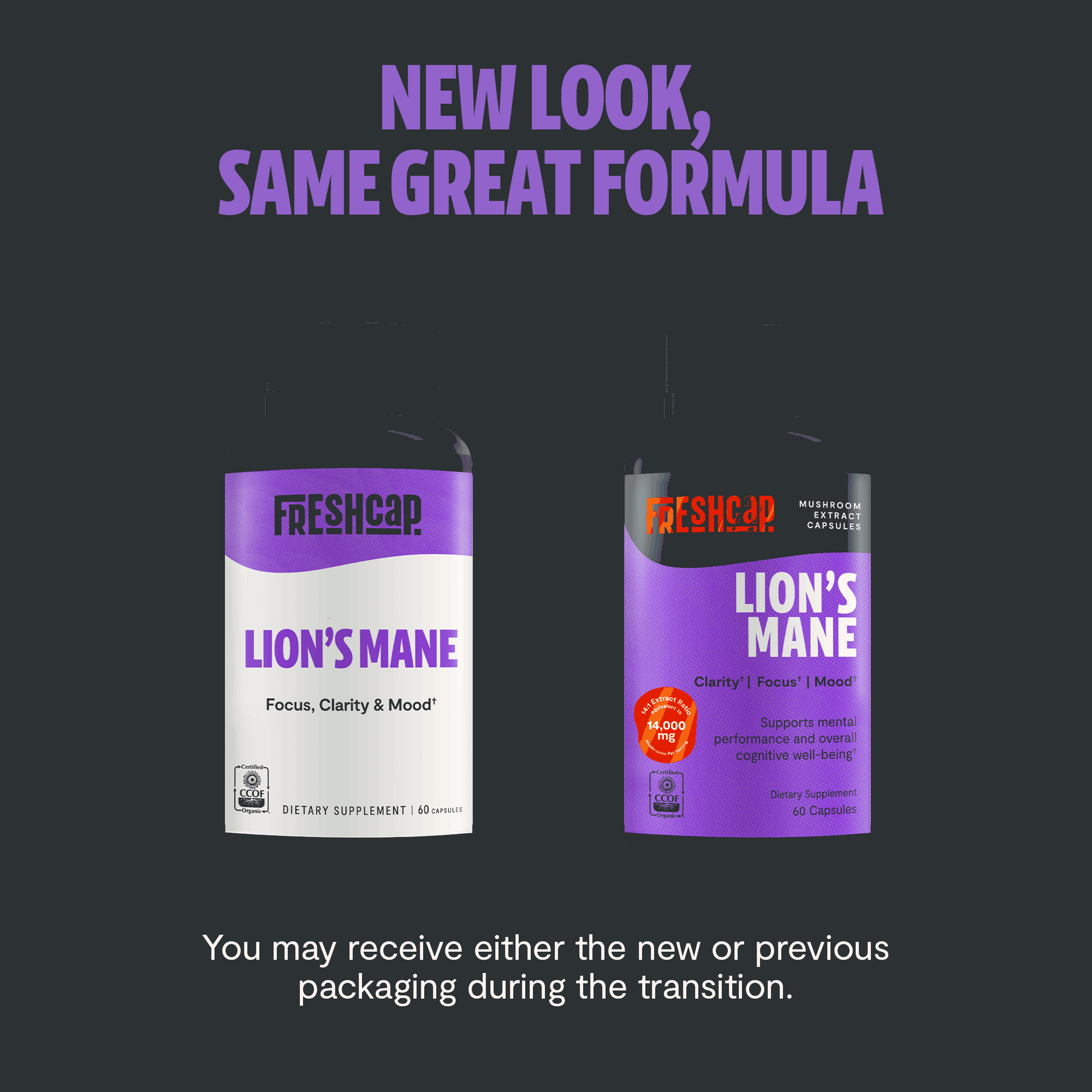 Lion's Mane Mushroom Extract Capsules