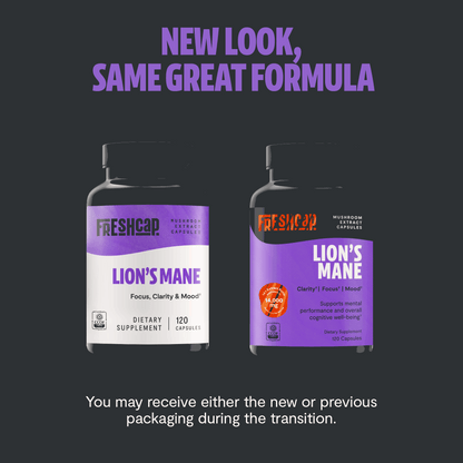 Lion's Mane Mushroom Extract Capsules