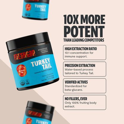 Turkey Tail Mushroom Extract Powder - Shroomability