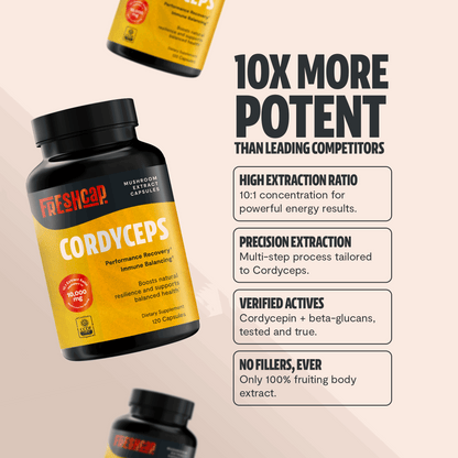 Cordyceps Mushroom Extract Capsules