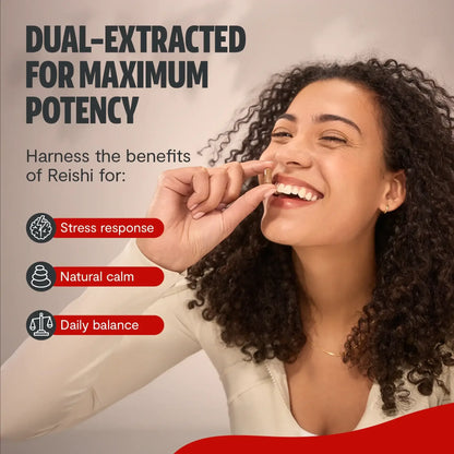 Reishi Mushroom Extract Capsules - Shroomability