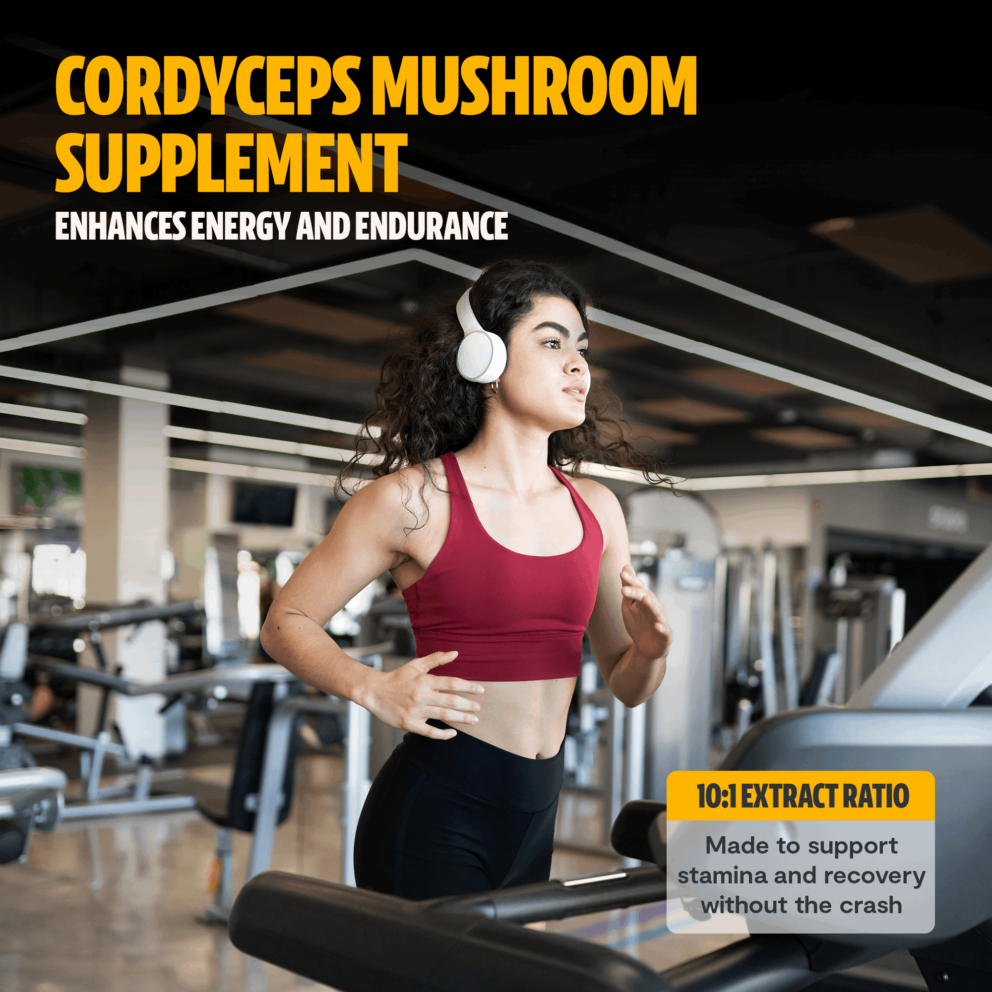 Cordyceps Mushroom Extract Capsules