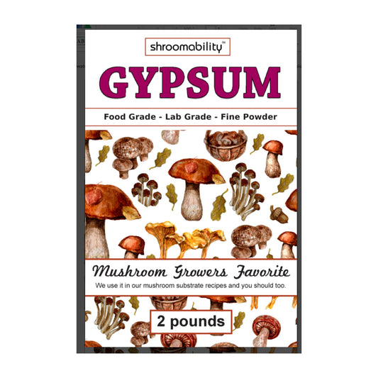 gypsum fine powder for mushroom cultivation food grade lab grade