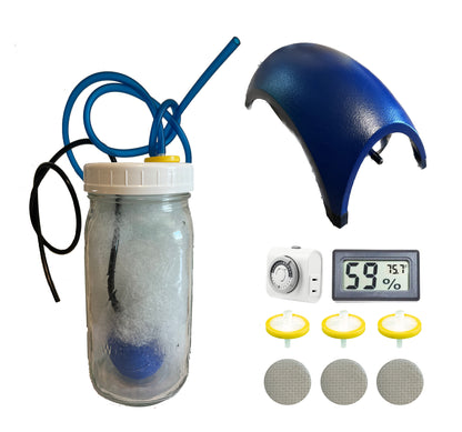 Automated Mushroom Fruiting Chamber Mini Humidifier and Filters