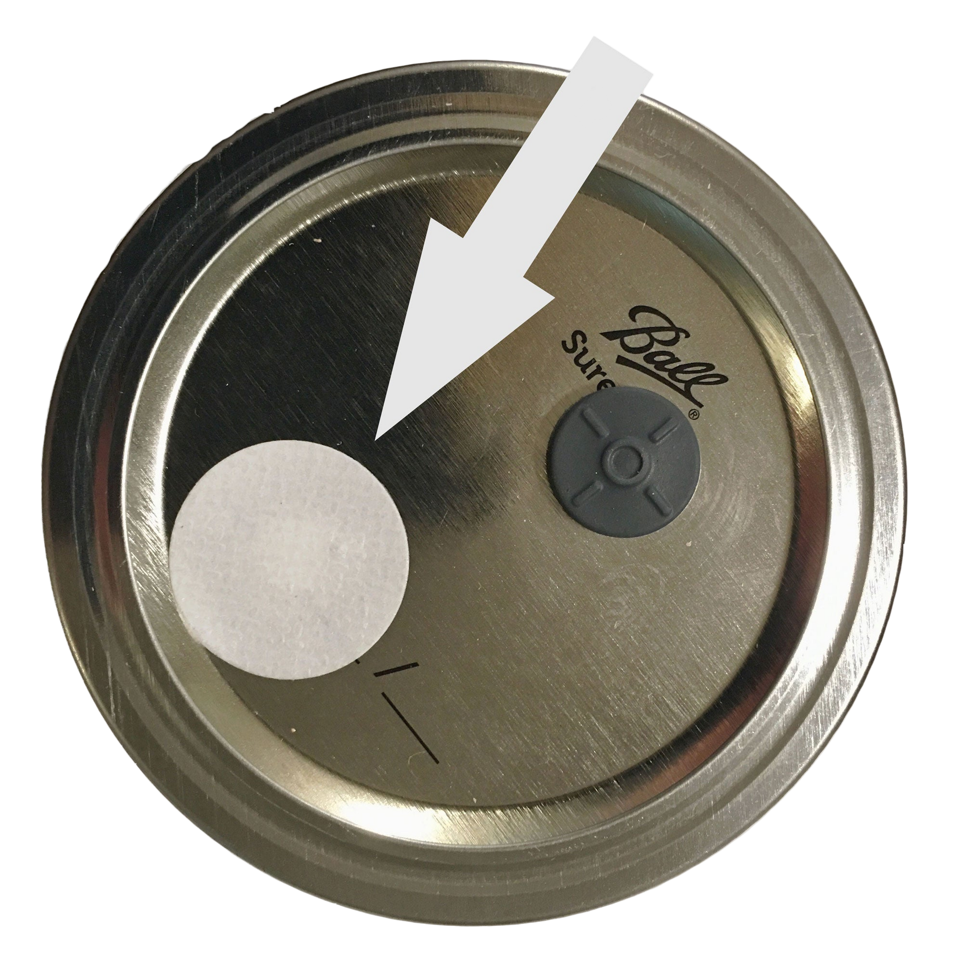 mushroom spawn mason jar lids with injection port and .22 micron gas exchange filter