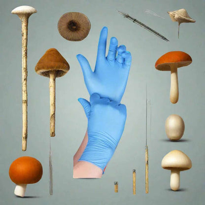 Nitrile Gloves Large (100 Ct) - Shroomability