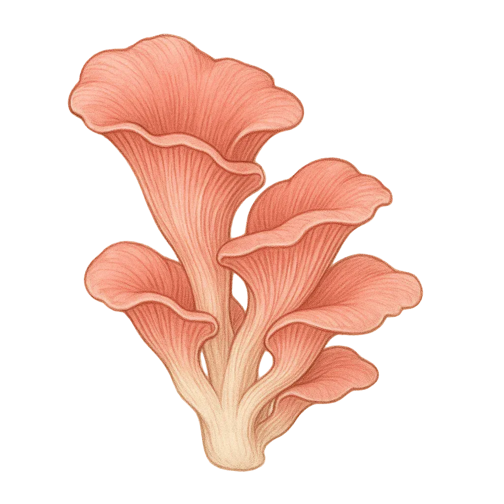 1 lb Pink Oyster Mushroom Grain Spawn - Shroomability