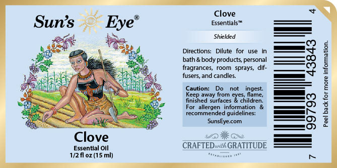 Clove Essential Oil - 1/2 fl oz