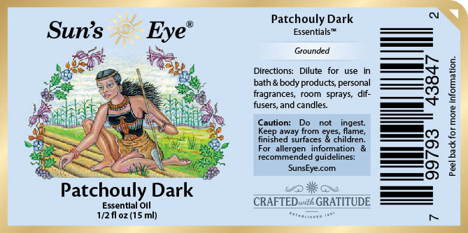 Patchouly Dark Essential Oil - 1/2 fl oz