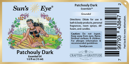 Patchouly Dark Essential Oil - 1/2 fl oz