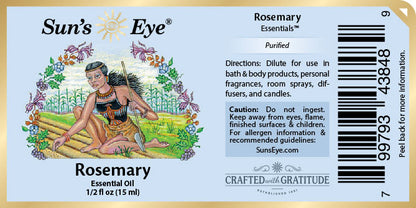 Rosemary Essential Oil - 1/2 fl oz