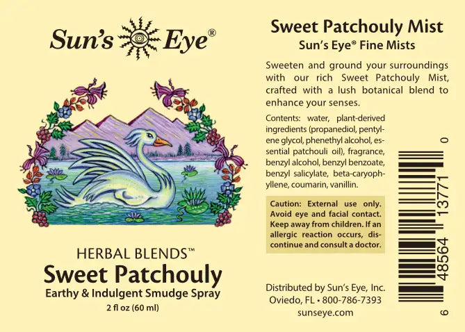 Sweet Patchouly Mist - 2 fl oz