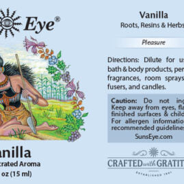 Vanilla Oil - 1/2 fl oz