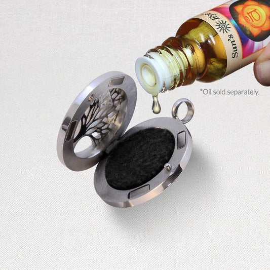 Aromatherapy Locket - Tree