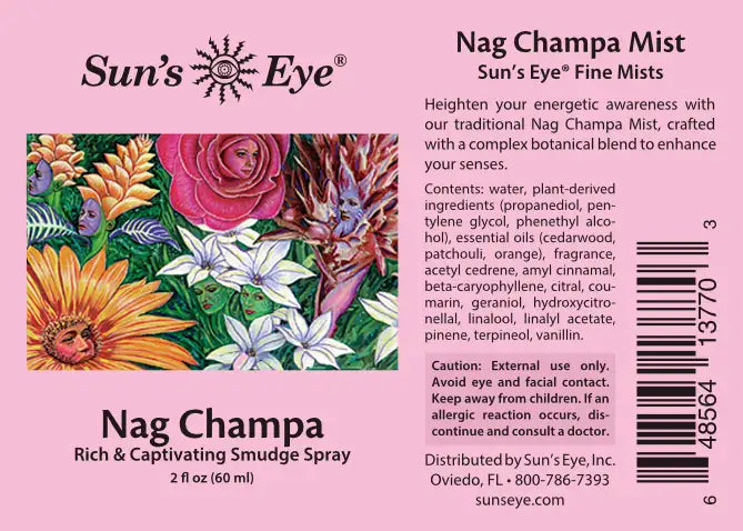 Nag Champa Mist - 2 fl oz