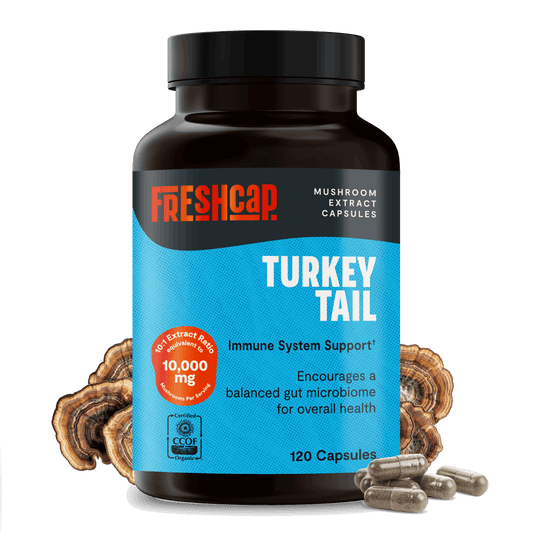 Turkey Tail Mushroom Extract Capsules