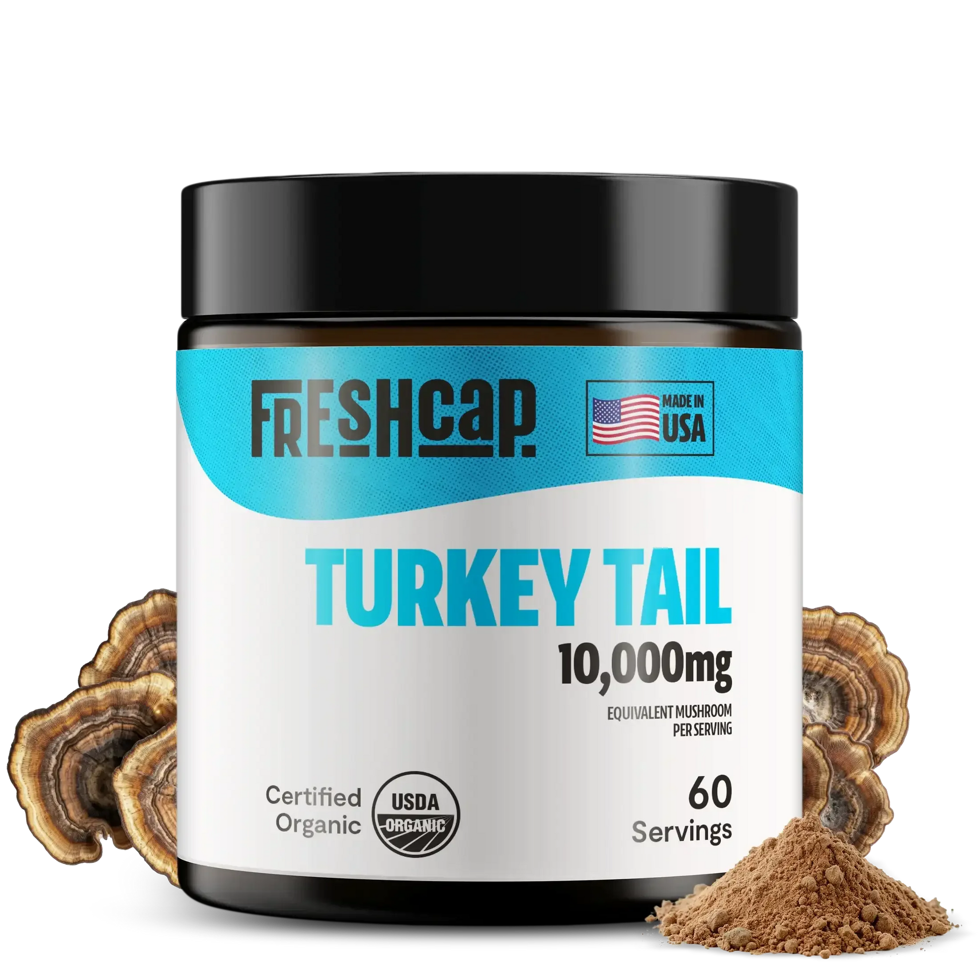 Turkey Tail Mushroom Extract Powder - Shroomability
